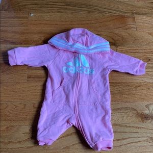 Size 3 month babygirl adidas sweatsuit
